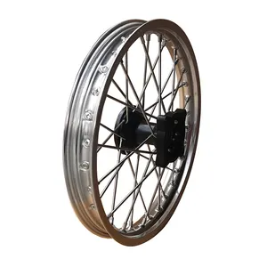 Silver Aluminum Alloy Wheel Rim J1.40x14 14inch Front wheel with C style Hub for Pit bike Motorcycle CRF50 70 KLX TTR