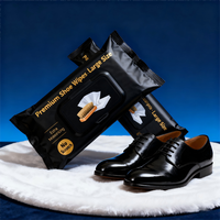 Lingettes nettoyantes pour chaussures pratiques pour les voyages - Biodégradables et nettoyage instantané