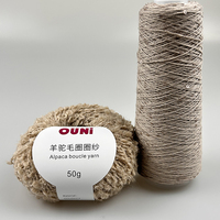 2026 Ukrain Hot Selling for People Crochet Thread 23% Alpaca Boucel Yarn Merino Wool Blend Yarn for Sweater and Baby Coat