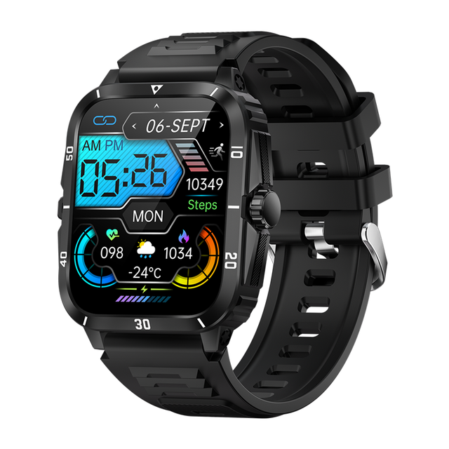 Hot Selling 2025 KT71 Sports Smart Watch for Men and Women 1.96 Inch Screen BT Calling Health Fitness Tracker