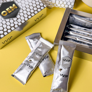 Nouveautés : Boîtes en papier couché écologiques pour l'emballage de café et chocolat VVIP Royal Honey Platinum avec gaufrage – Vente en gros - Product Image 1