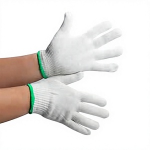 Gants de sécurité anti-coupure OMET Glove 186 600g/doz haute performance, protection industrielle, 10 gauge TC 40% coton 60% polyester - Product Image 2