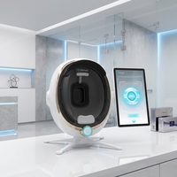 Système d'analyse cutanée numérique multifonctionnel 3D avec scanner facial et intelligence artificielle, compatible prise UE, pour centre de beauté