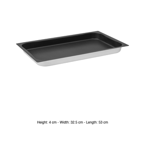 ถาดอบ GN 1/1 แบบไม่ติดกระทะ 53 × 32.5 × 4 ชม. ซม. Gn1/1 - Product Image 3