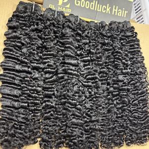 100g de mèches de cheveux humains vierges, qualité 15A, cheveux humains non traités, <span class=keywords><strong>tissage</strong></span> de cheveux cambodgiens bruts, boucles birmanes, mèches - Product Image 2