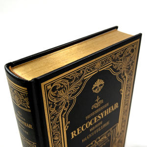 Servicio de Impresión de Libros de Tapa Dura con Estampado en Relieve, Impresión de Novelas de Tapa Dura con Bordes Dorados - Product Image 2