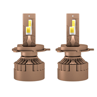 Phare LED Super Puissant 160W avec 3 Couleurs, Grand Boîtier, Double Dissipateur Thermique, Refroidissement Efficace, Canbus Robuste pour Toyota Passat B6 Renault