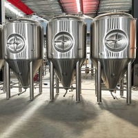 200L 500L 1000L équipement de cuivre équipement de brassage de bière réservoir en acier inoxydable