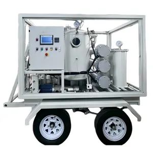 Double-stage vacuum transformer oil filtration machine manufacturer