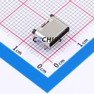 TYPE-C-C13-1TBW USB Connector SMD Connector ( Connector Type: Type-C )( Gender: Female )( Mounting Type: Horizontal Mount ) - Product Image 1