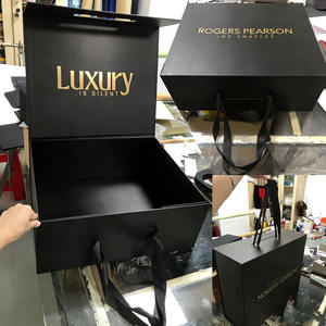 Caja de Regalo Plegable Magnética Vacía de Cartón Rígido Mate Grande de Lujo con Logotipo Personalizado Premium - Product Image 2