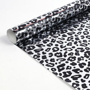 Fábrica al por mayor 80g cumpleaños personalizado de lujo 70cm X 3M rollo de papel metálico papel de regalo para embalaje - Product Image 6