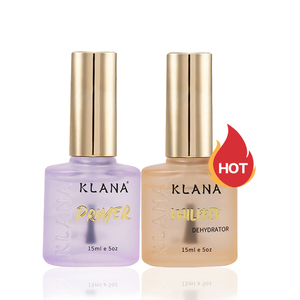 KLANA Set de Deshidratador y Primer para Uñas, Primer para Uñas Sin Ácido, Previene el Levantamiento y Desprendimiento, Elimina el Aceite y la Humedad de las Uñas, Deshidratador de Uñas - Product Image 1