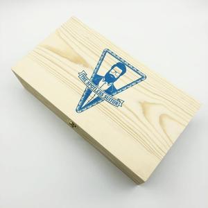 <span class=keywords><strong>Scatola</strong></span> di <span class=keywords><strong>legno</strong></span> del tesoro del ricordo del regalo del <span class=keywords><strong>tè</strong></span> incernierato incompiuto con Logo personalizzato con serratura - Product Image 3