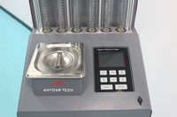 Testeur de nettoyage d'injecteurs à ultrasons intégré INJ-9106 avec kit d'adaptateurs complet pour atelier de réparation automobile et garage