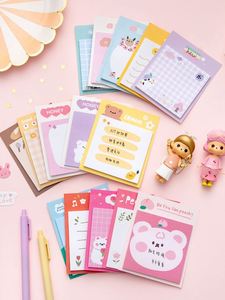 Cute Kawaii Self-adhesive Memo Pad Sticky Notes Pad Stationery Custom Sticky Notes School <b>Office</b> <b>Supplies</b> Memo Pads - Product Image 2