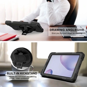 Custodia per Tablet resistente per <span class=keywords><strong>Samsung</strong></span> Galaxy <span class=keywords><strong>Tab</strong></span> A 8.4 pollici T307 T307u con tracolla A mano tracolla Cover antiurto - Product Image 2