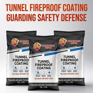 Pintura Intumescente Ignífuga para Túneles, Revestimiento Resistente al Fuego para Construcción de Túneles de Carreteras, Suministro a Granel - Product Image 1