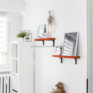 Winトップトライアングルウォールマウント棚サポート90度L形状フローティング棚サポートブラケット - Product Image 6