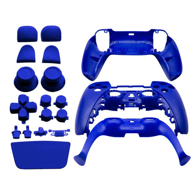 Faceplate Shell Replacement Parts With Buttons Full Controller Housing Shell for PS5 Gamepad Controller Case Cover