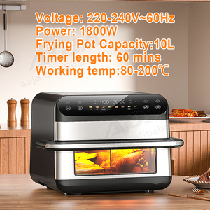 Aoja 2025 mới nhất bán buôn 10L công suất lớn Nồi chiên không khí với sưởi ấm nhanh chóng-60% tiết kiệm năng lượng - Product Image 5