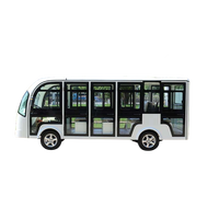 Voiture de tourisme 72V avec certification CE Navette touristique électrique 14 sièges