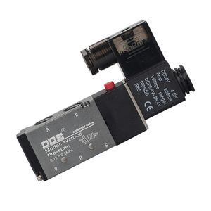 4v310 10 โซลินอยด์วาล์ว วาล์วควบคุมลมแบบนิวแมติก 5 พอร์ต 2 ตำแหน่ง 24V DC 0.15 0.8Mpa - Product Image 4