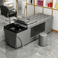 Table de massage professionnelle pour salon, lit de lavage capillaire et spa, lit de massage thaïlandais pour salon