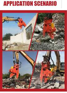 Equipos de construcción 20-30T 2140mm Pulverizador rotativo hidráulico para excavadoras Volvo Hitachi <span class=keywords><strong>John</strong></span> <span class=keywords><strong>Deere</strong></span> - Product Image 5