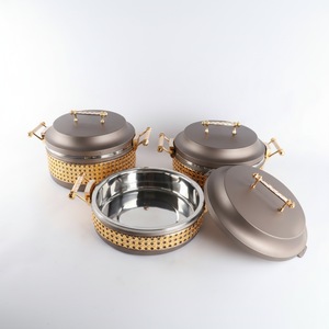 Nouvel Arrivage Ensemble Chauffe-Plats de Haute Qualité, Contenant Casserole Thermos, Service Maintien au Chaud Style Arabe - Product Image 1