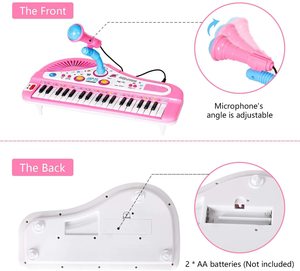 Nhà Máy Giá 37 phím âm nhạc bàn phím với microphone Giáo Dục Đàn piano đồ chơi điện tử organ cho trẻ em - Product Image 5