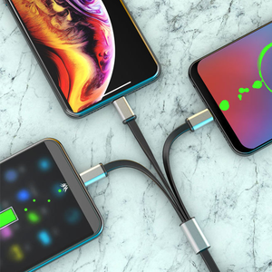 تصميم جديد 3 في 1 ميكرو من النوع c للكابل المحمول القابل للسحب للشحن السريع لكابل شاحن هواوي - Product Image 3