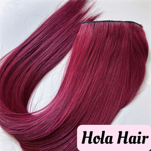 ต่อผมแบบ Halo Hair Extensions ผมแท้ Virgin Remy แบบมองไม่เห็น ต่อผมแบบ Halo สี 99j ผมตรงสีดำธรรมชาติ ใช้งานได้ทุกวัน สวมใส่สบาย - Product Image 3