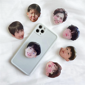 Оптовая продажа, высокое качество, акриловый держатель для телефона с милым дизайном, держатель для телефона с логотипом на заказ, держатель для мобильного телефона - Product Image 1