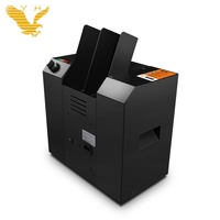 YH Casino qualité facile à utiliser 2 ports papier Poker carte écraser Machine cartes à jouer déchiqueteuse pour le jeu