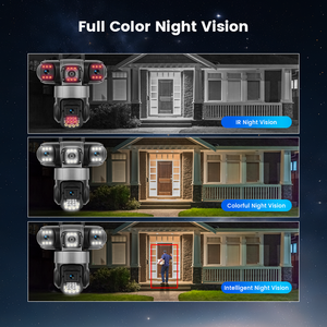 Outdoor Waterproof 6MP 3K 4G <strong>Network</strong> <strong>Camera</strong> Three Lens V380 Pro Cctv <strong>Camera</strong> Two Way Audio Auto Tracking Wifi <strong>Security</strong> <strong>Camera</strong> - Product Image 5