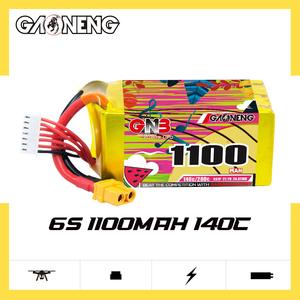 GNB 드론 리포 배터리 2S 3S 4S 6S 1100/1350/1550/1850mAh 140C/280C FPV 드론 쿼드콥터 헬리콥터 비행기 XT60 플러그 - Product Image 2