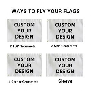 Banderas Promocionales Personalizadas de 3x5 Pies, Impresas por Ambos Lados, Impermeables, de Poliéster, para Equipos de Fútbol, con Asta de Fibra de Vidrio para Negocios - Product Image 2
