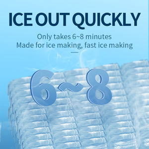 자동 APP 제어 자동 청소 조리대 제빙기 가정용 휴대용 제빙기 - Product Image 3