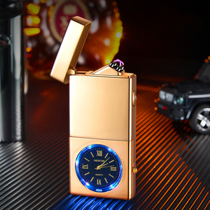 Điện USB Có Thể Sạc Lại Xem Dual Arc Plasma BBQ Nến Nhẹ Hơn Flameless Thuốc Lá Nhẹ Hơn Mát Đồng Hồ Sét Nhẹ Hơn - Product Image 3