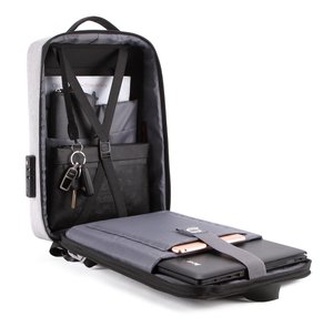 Anti-vol USB étanche étui rigide Voyage intelligent ordinateur <span class=keywords><strong>portable</strong></span> <span class=keywords><strong>moto</strong></span> sac à dos homme EVA shell sac à dos - Product Image 3