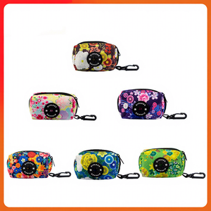 Sac de transport floral pour animaux de compagnie, sac de voyage pour chien avec fermeture éclair, sac de transport portable pour petits animaux, sac de transport à main pour animaux de compagnie, pour la marche en plein air - Product Image 3