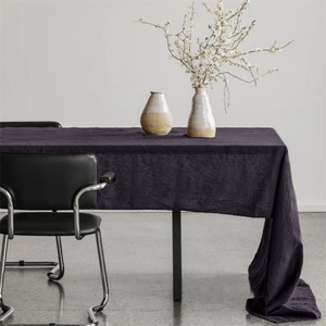 100% Linen <b>Table</b> <b>Cloth</b> for Hotel <b>Table</b> Linens Party Tablecloths Wedding French Luxury Home Wholesale Custom Color and Size - Product Image 4
