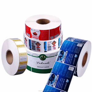 Özel Logo baskılı yapışkanlı kağıt teşekkür ederim mühür etiket rulosu ambalaj için - Product Image 5