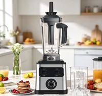 Mixeur Commercial et Domestique Robuste 2-en-1 Unique pour Aliments Humides et Secs