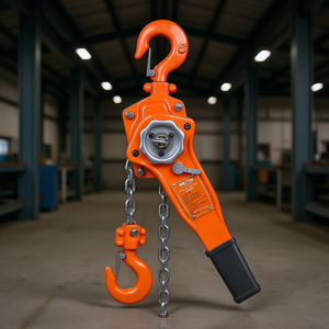 Polipasto manual Weston de 3/4 toneladas y 10 pies de capacidad, color naranja - Product Image 2