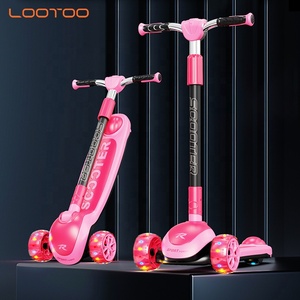 Big Size Foldable Adjustable Price Led Flash Three Wheels Kids Children Kick <strong>Scooter</strong> for <strong>Toddler</strong> Kids Age 3-8 - Product Image 5
