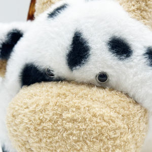 Nouveau panier de Pâques de vache en peluche matériau en peluche Super doux avec remplissage en coton PP techniques lavées pour le soulagement du Stress - Product Image 3