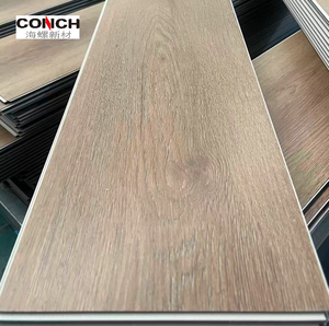 高品質でモダンな耐摩耗性、滑り止め、自己粘着性、ホルムアルデヒドフリーのSPCフローリング（別荘、病院、ホテル向け） - Product Image 1