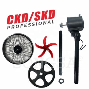 Ventilatore elettrico a piantana da 18 pollici, personalizzabile in fabbrica, SKD/CKD, resistente, con 3 velocità regolabili tramite manopola, motore premium, flusso d'aria ampio e potente. - Product Image 5